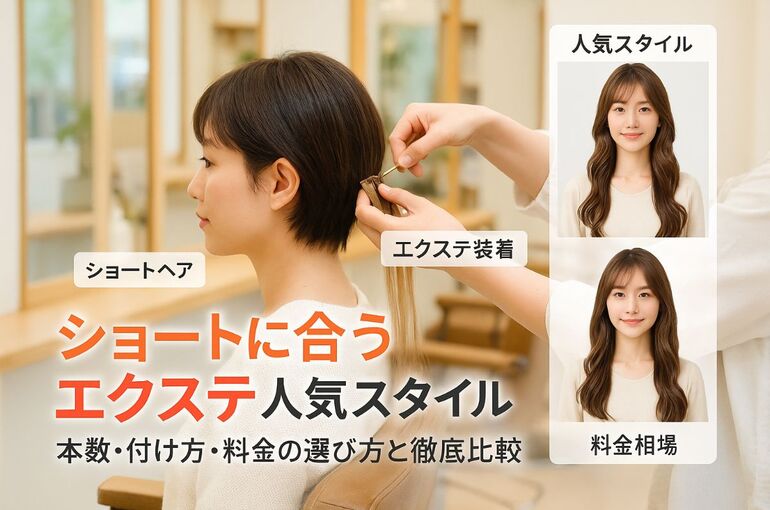 06ショートカット エクステ