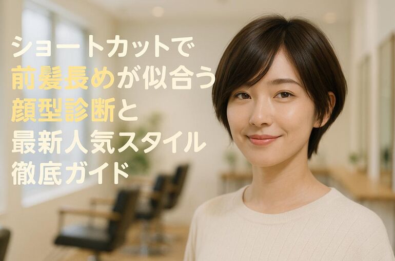 06ショートカット 前髪長め