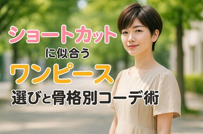 06 ショートカット ワンピース