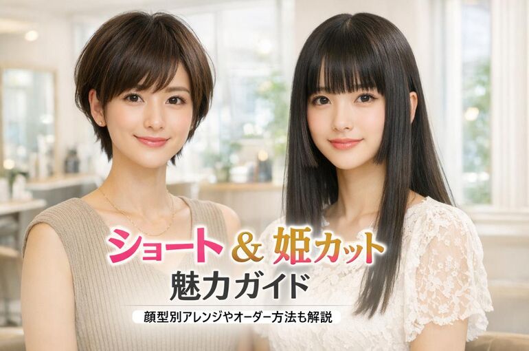 06 ショートカット 姫カット