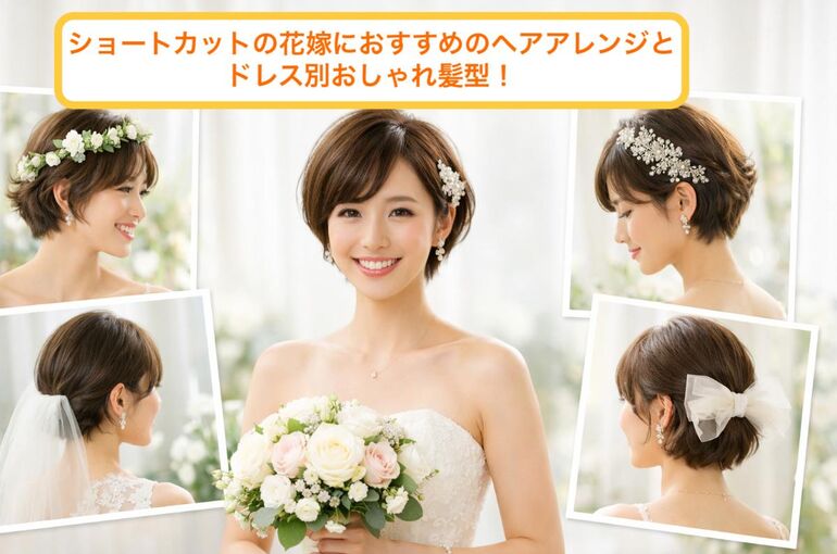 06ショートカット 花嫁