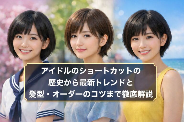 12 ショートカット アイドル