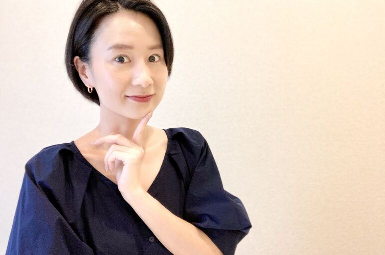 ショートカット前髪無し