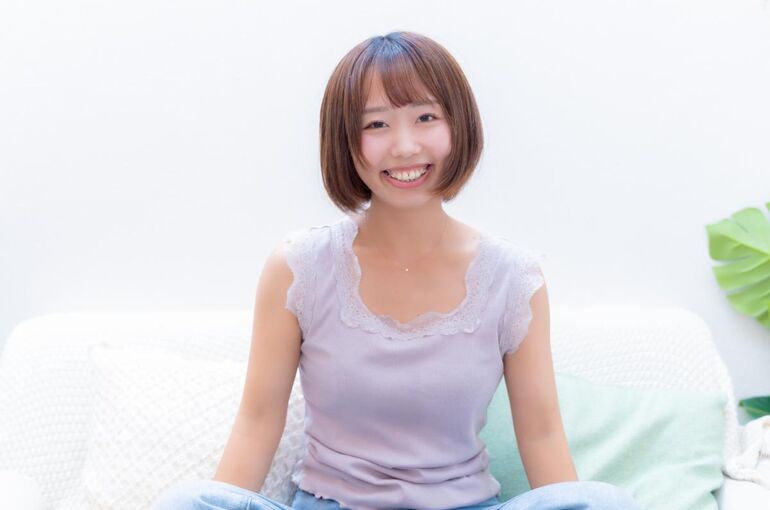 ショートカット 丸顔