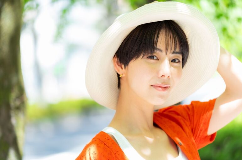 6ショートカット 帽子