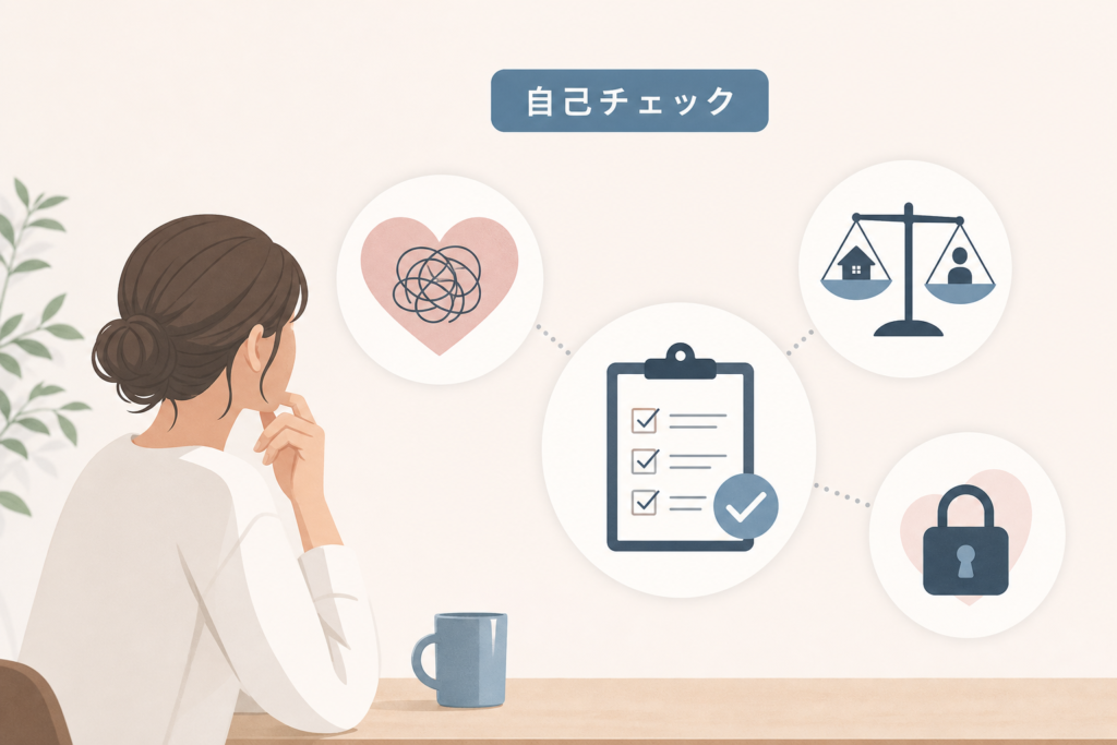既婚者が抱きやすい恋の悩みパターンと自己チェック