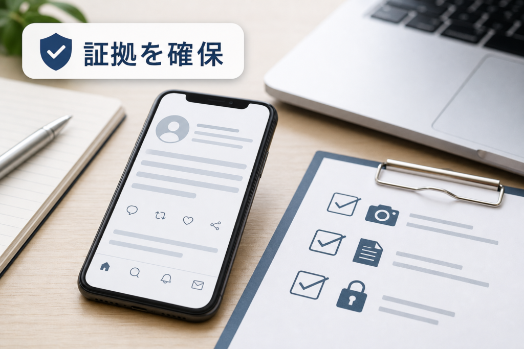SNSで不倫を暴露されたときの初動対策と証拠確保の実践手順