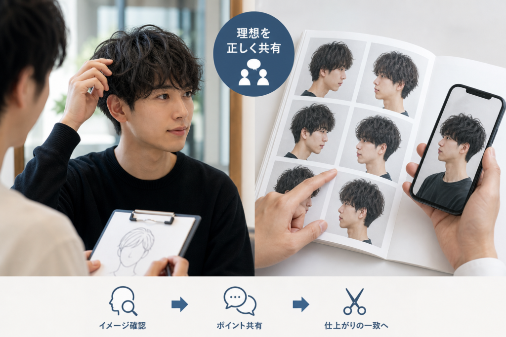 人気メンズパーマスタイルの選び方と伝え方