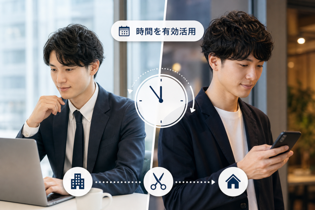 仕事前後の予約に最適な時間活用テクニック