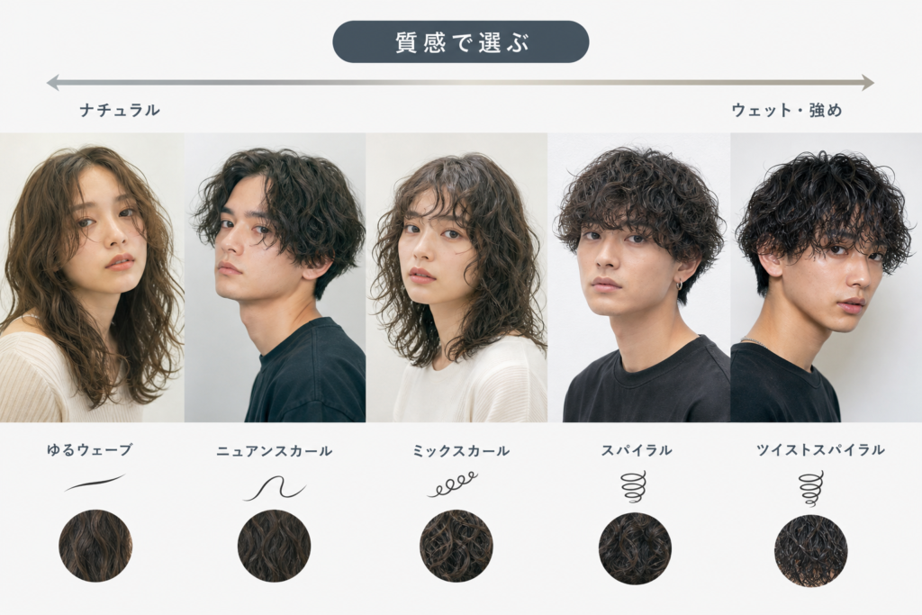 外国人風パーマの種類を網羅！トレンドと質感選びガイド
