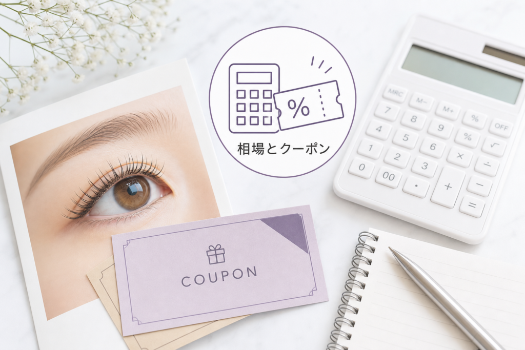 新百合ヶ丘のまつ毛パーマ料金相場と初回クーポン活用のコツ