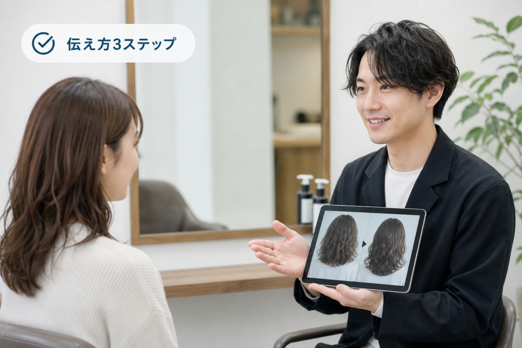 美容師への伝え方テンプレと交渉の進め方