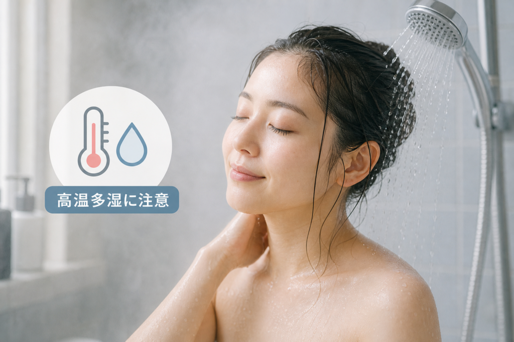 まつ毛パーマ当日のお風呂・シャワー・サウナ利用時の注意