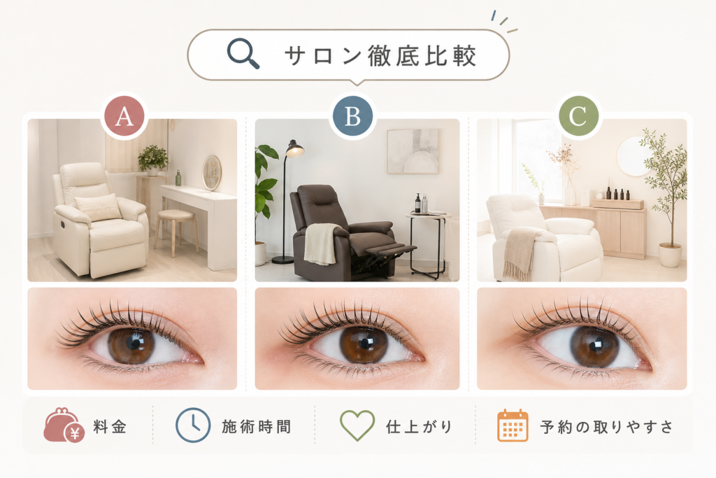武蔵境で人気のまつ毛パーマサロンを徹底比較！あなたにぴったりの一店を見つけよう