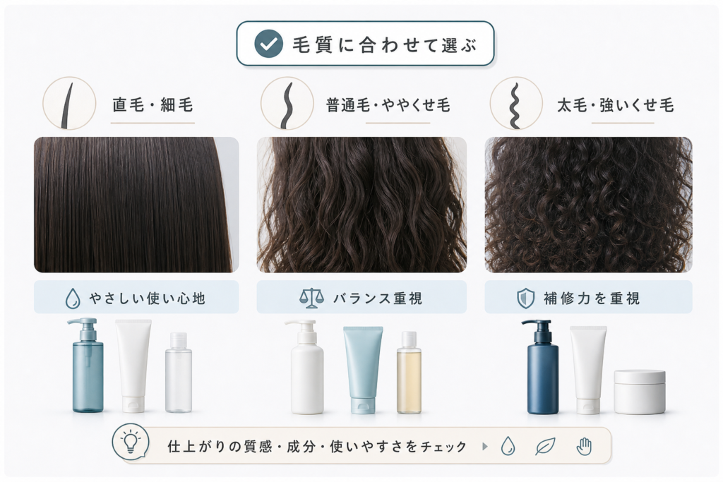 毛質別にパーマ落とし市販おすすめを選ぶコツ