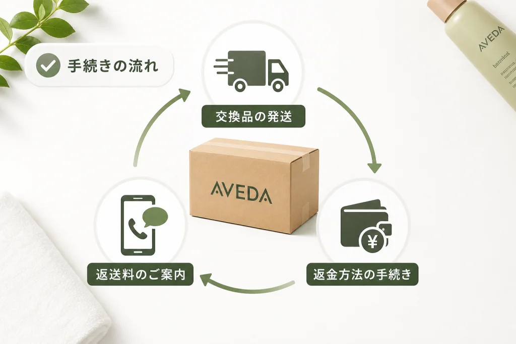 返送料・交換品の発送・返金方法はどうなる？